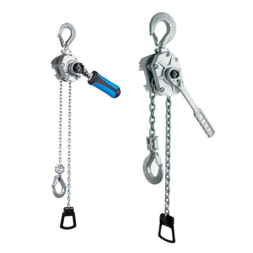 Paranco a leva PAH in alluminio