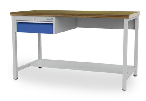 Bedrunka + Hirth Banco da lavoro con struttura in molti colori e piani diversi