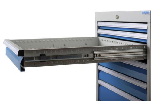 Bedrunka + Hirth Banco da lavoro con struttura in molti colori e piani diversi