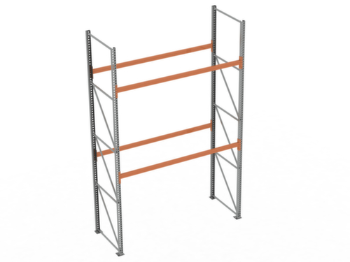 META Portapallet MULTIPAL per 9 pallet, 2870 mm di larghezza, 3 piani di stoccaggio