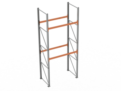 META Portapallet MULTIPAL per 6 pallet, 1995 mm di larghezza, 3 piani di stoccaggio