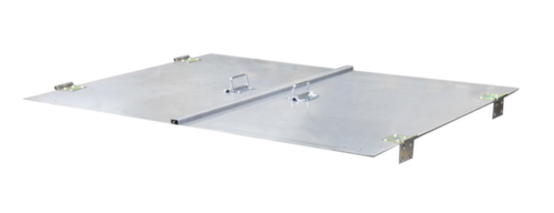 Bauer Coperchio incernierato in 2 pezzi per contenitore universale