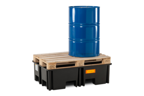 Cemo Vaschetta di raccolta in PE in formato Euro pallet