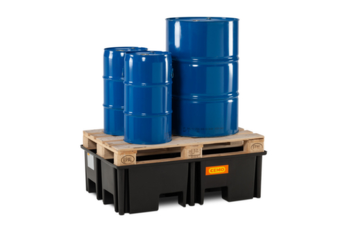 Cemo Vaschetta di raccolta in PE in formato Euro pallet