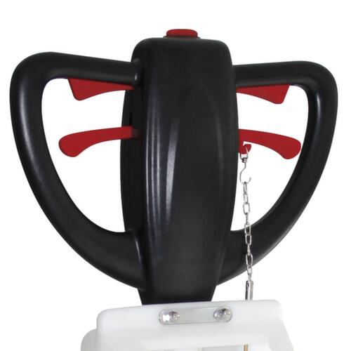 Potente macchina a disco singolo HERCULES con spazzola per lo scrubbing e lo shampoo, potenza 1500 W