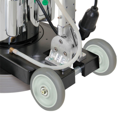 Potente macchina a disco singolo HERCULES con spazzola per lo scrubbing e lo shampoo, potenza 1500 W