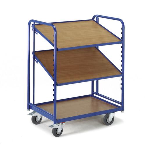 Rollcart Carrello a ripiani per contenitori Euronorm