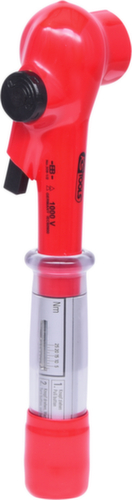 Chiave dinamometrica da 1/2" con isolamento protettivo e testa a cricchetto reversibile