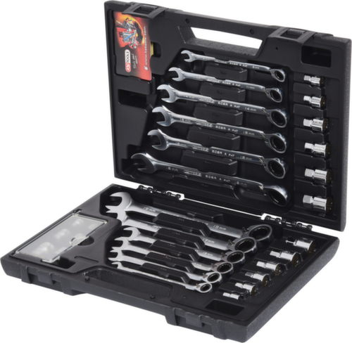 GEARplus RINGSTOP set di chiavi a cricchetto