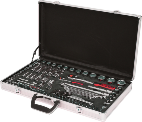Set di chiavi a bussola 1/4"+1/2" CHROMEplus
