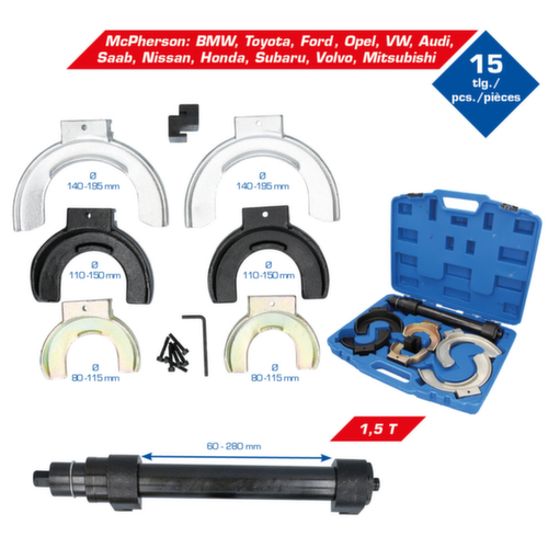 Set di compressori per molle