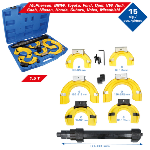 Set di compressori per molle