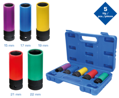 Set di prese di corrente per cerchi in lega da 1/2"