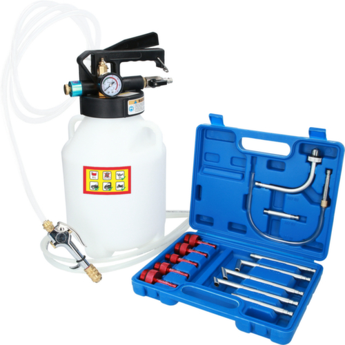 Riempimento dell'olio del cambio con adattatore