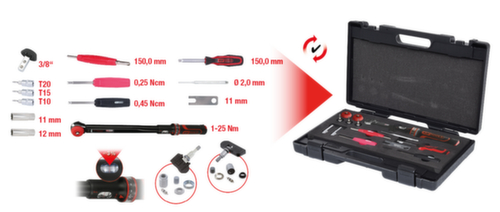 Set di strumenti TPMS / TPMS per sistemi di monitoraggio della pressione dei pneumatici