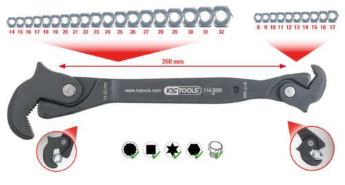 Chiave multifunzione a una mano