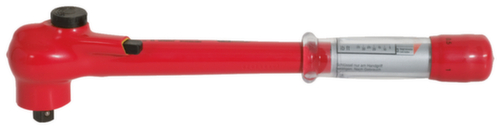 Chiave dinamometrica da 1/2" con isolamento protettivo e testa a cricchetto reversibile