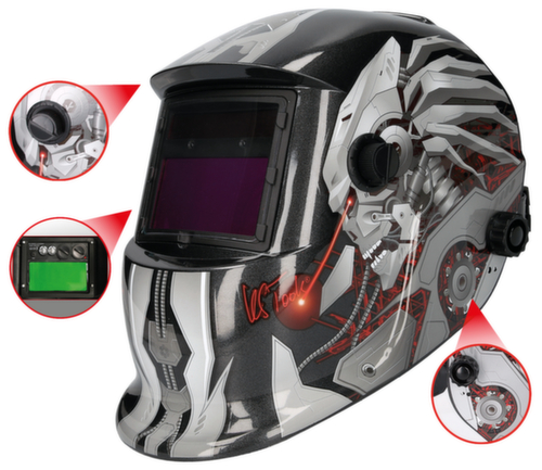 Casco di sicurezza per saldatura