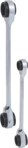 4 in 1 GEARplus reversibile doppia chiave ad anello a cricchetto