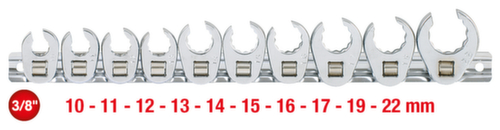 Set di chiavi a bussola da 3/8" 12