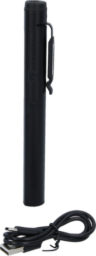 Lampada d'ispezione a LED COB Stripe 350 Lumen con UV Spot LED e puntatore laser