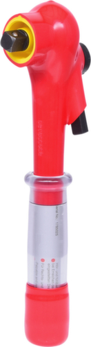 Chiave dinamometrica da 1/2" con isolamento protettivo e testa a cricchetto reversibile