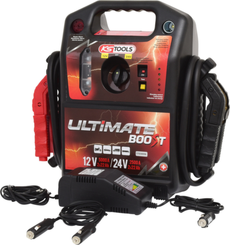 Booster per batterie da 12 V + 24 V