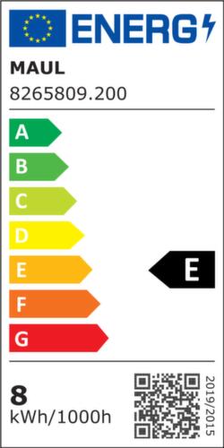 Lampada con lente di ingrandimento a LED dimmerabile, luce bianco freddo (luce diurna), bianco