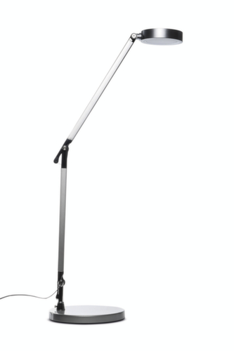 MAUL lampada per scrivania LED MAULgrace colour vario con temperatura di colore regolabile, luce da bianco freddo a bianco caldo, argento