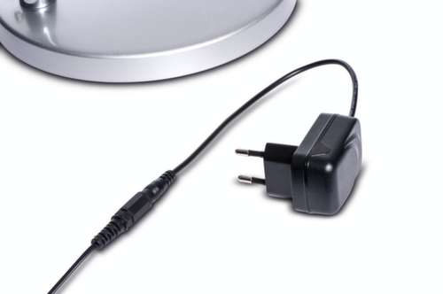 MAUL lampada per scrivania LED MAULgrace colour vario con temperatura di colore regolabile, luce da bianco freddo a bianco caldo, argento