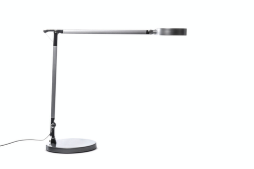 MAUL lampada per scrivania LED MAULgrace colour vario con temperatura di colore regolabile, luce da bianco freddo a bianco caldo, argento