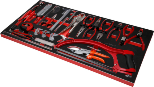 Set di carrelli da officina Performanceplus P25 con 564 utensili per 8 cassetti