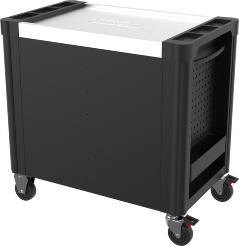 PERFORMANCEplus P30 BLACK/ROT Carrello da officina con 8 cassetti
