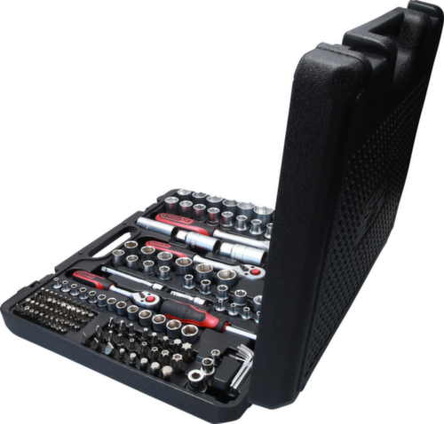 Set di chiavi a bussola 1/4"+3/8"+1/2"