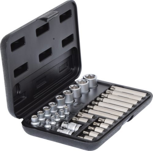 Set di chiavi a bussola e bit Torx
