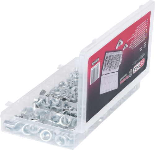 Assortimento di dadi ad alette