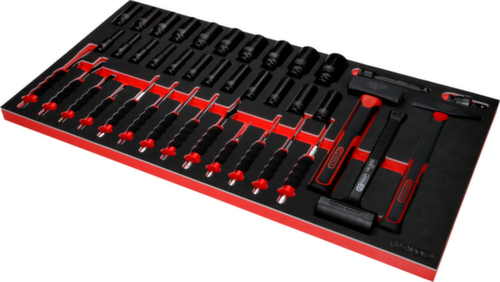 Set di carrelli da officina Performanceplus P25 con 564 utensili per 8 cassetti