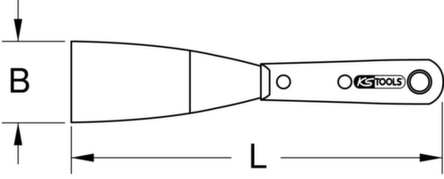 Spatola in acciaio inox