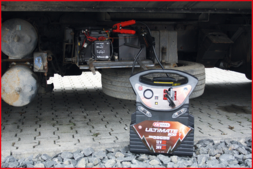 Booster per batterie da 12 V + 24 V