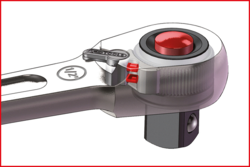 Cricchetto reversibile 3/8" SlimPOWER