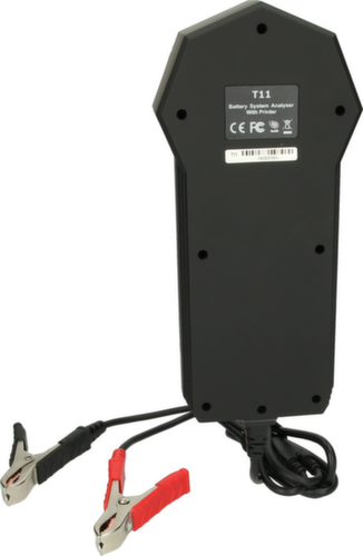 Tester digitale della batteria e del sistema di ricarica da 12V / 24V con stampante integrata