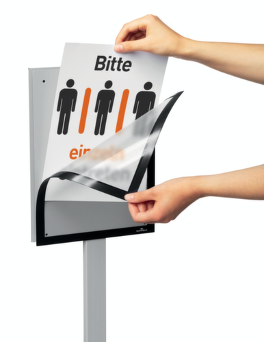 Durable Supporto informativo INFO STAND BASIC con 1 cornice