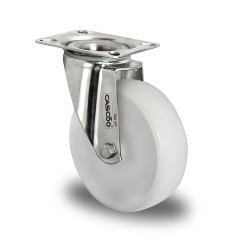 Cascoo Ruota girevole, carico massimo 300 kg, gommatura in poliammide