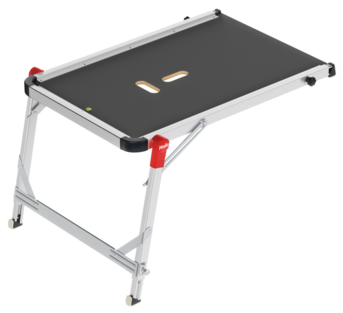 Hailo Piattaforma di lavoro pieghevole, altezza pedana 540 - 740 mm