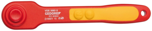 VDE 3093 U Cricchetto reversibile VDE 3/8"