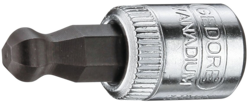 IN 20 K 5 Inserto per cacciavite 1/4" con esagono sferico 5 mm