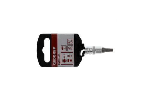 GEDORE RED R42451406 Punta per cacciavite 1/4" TX T25 Lunghezza 37 mm