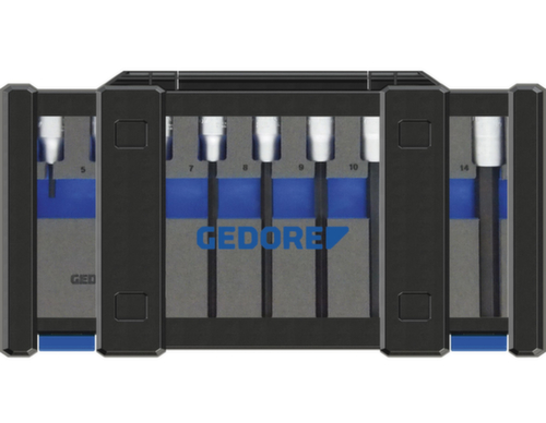 GEDORE IN 19-009 Set di cacciaviti 1/2" 9 pezzi