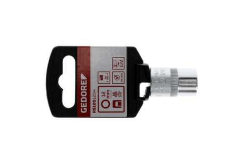 R51001204 Bussola 3/8" esagonale 12 mm lunghezza 28 mm