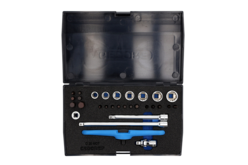 GEDORE D 20 MOT Set di utensili di bordo da 1/4" per moto